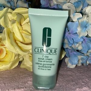 Clinique 7 Day Scrub Cream 🧼 rinse- off formula. Brand new never used 1 fl oz
